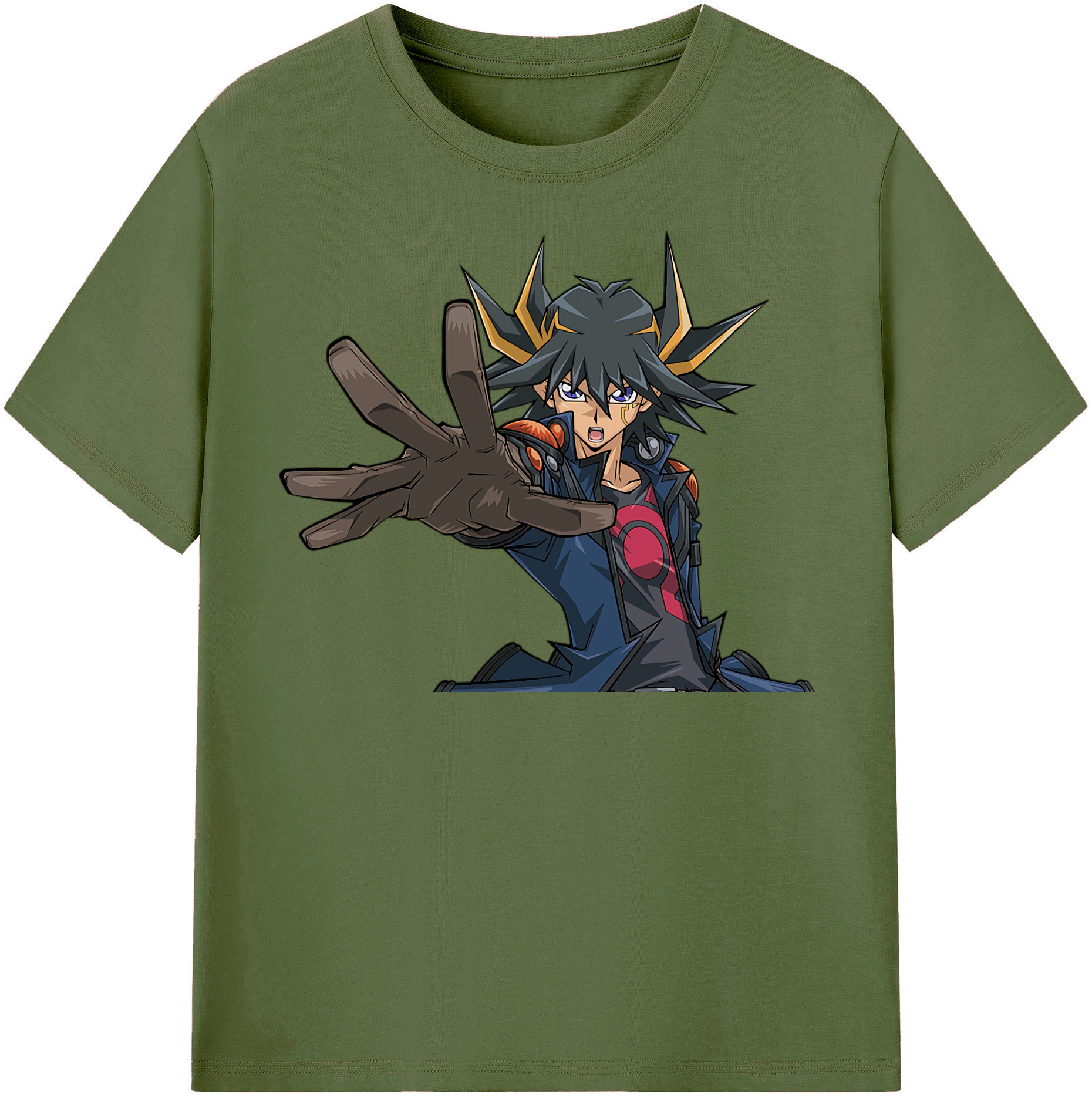 （画像用） 遊☆戯☆王 Yu-Gi-Oh! 綿100％半袖Tシャツ（フロントプリント）
